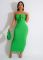 Sexy Slim Fit Foam Sleeveless Dress