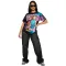 Fashion round neck casual T-shirt