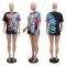 Fashion round neck casual T-shirt