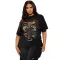 Fashion round neck casual T-shirt