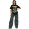 Fashion round neck casual T-shirt