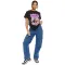 Fashion round neck casual T-shirt