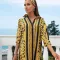 Fashion casual dress with headscarf