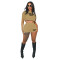 New popular printed short sleeved shorts two-piece set