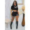 New popular printed short sleeved shorts two-piece set