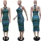 Chest wrap independent lace up dress