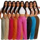 Linen cotton casual pants, breathable straight tube pants, cotton linen pants