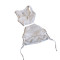 High elasticity sexy V-neck open waist drawstring solid color dress set