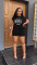 Casual Fashion Round Neck Print Multi Color Two Piece Set