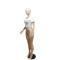 Large Open Umbilical Top Sexy Printed Letter Short T-shirt