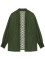 Casual solid color loose tied jacquard cardigan top
