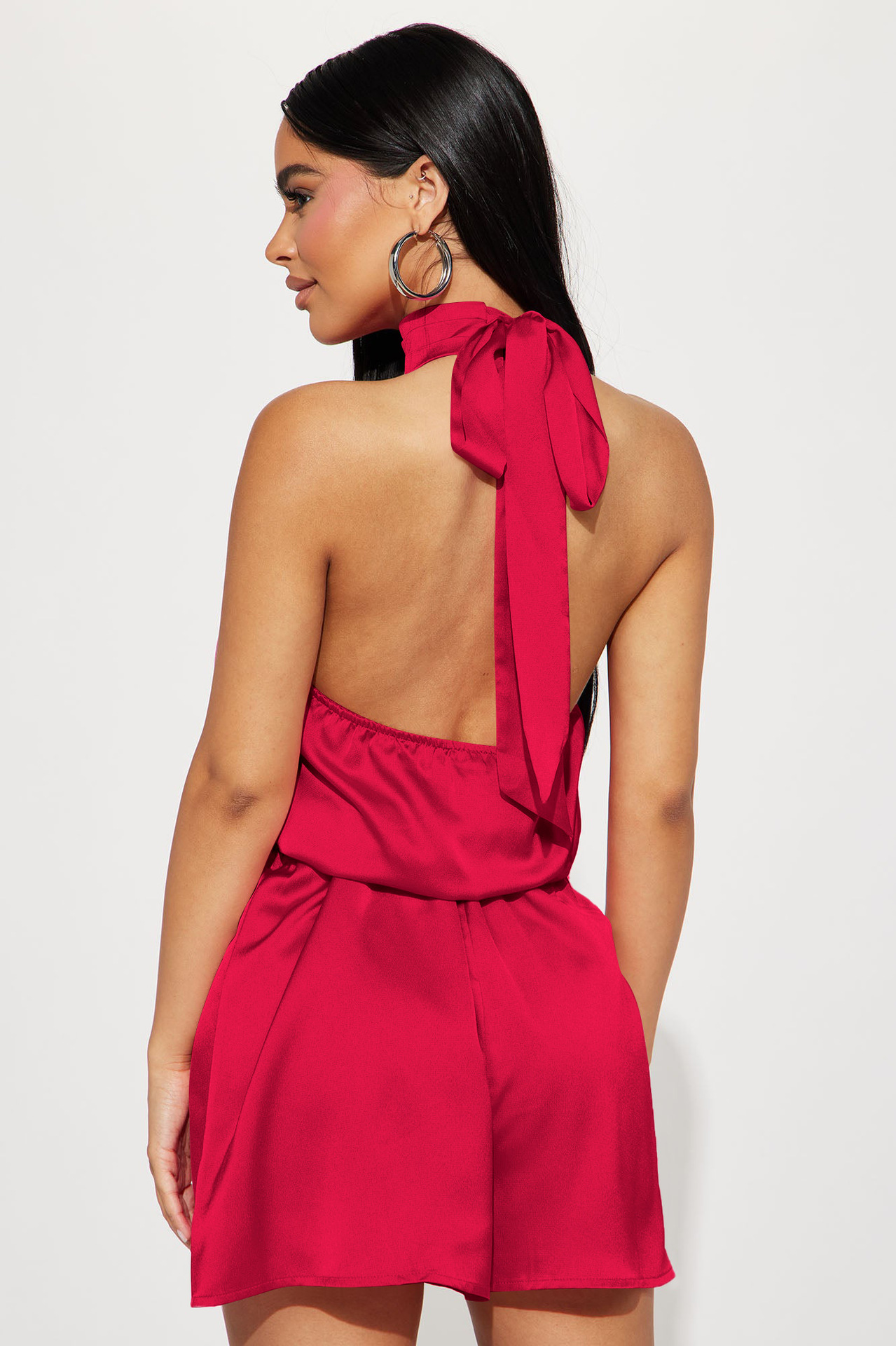 Plataz Summer New Hanging Neck Sexy Lace Slings With Jumpsuits Showing Thin Trousers DJPT main image 1