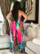 Fashion New Product Sexy Positioning Printed Strap Jumpsuit