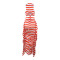 Fashion Open Umbilical Tight Sleeveless Tank Top Skirt Two Piece Set