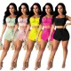 Sexy Fashion Tank Top Shorts Two Piece Set