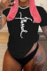 Fashion Letter Print Large Loose Short Sleeve T-shirt