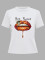 Fashion Letter Print Large Loose Short Sleeve T-shirt