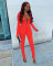 Fashionable and casual popular micro wrinkle jumpsuit