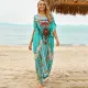 Sexy printed bikini beach top