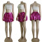 Fashionable large swing high elastic loose fitting short skirt