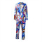 Fashion printed casual suit set