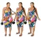 New Fashion Colorful Snake Skin Print Sleeveless Dress