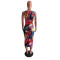 New Fashion Colorful Snake Skin Print Sleeveless Dress