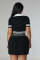 Fashion Knitted Elastic Sports 100% Fold Skirt Sweater Short Set