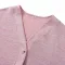 Fashion medium long sleeved loose knit cardigan