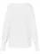 Fashion casual solid color round neck long sleeved patchwork top