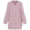 Fashion medium long sleeved loose knit cardigan