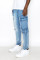 Fashion elastic jeans men's cargo pants