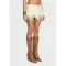 Sexy Double Lace Irregular Mini Skirt