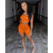 Two piece set of fashionable printed shorts