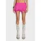 Sexy Double Lace Irregular Mini Skirt
