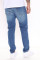 Fashionable elastic men's small leg jeans