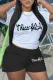 Fashion Large Print Casual Two Piece Set