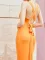 Sexy Evening Dress High Elastic Back Lace up Dress