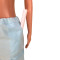 Fashionable elastic waist with large pocket and loose back slit skirt
