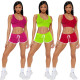 Sexy and fashionable threaded open waist two-piece set    笔记