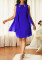 Summer Solid Color Dress Casual Dress