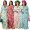 Printed Slim Fit Large Casual Long Dress Women's Dress
