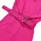 Casual V-neck Short Sleeve High Waist Split Dress