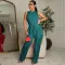 Tassel pants sleeveless casual set