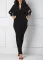 Sexy and fashionable waistband jumpsuit