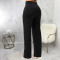 Sexy and fashionable single piece pants in solid colors