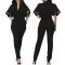 Sexy and fashionable waistband jumpsuit
