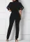Sexy and fashionable waistband jumpsuit