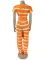 Sexy casual printed two-piece set