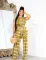 Sexy casual printed two-piece set